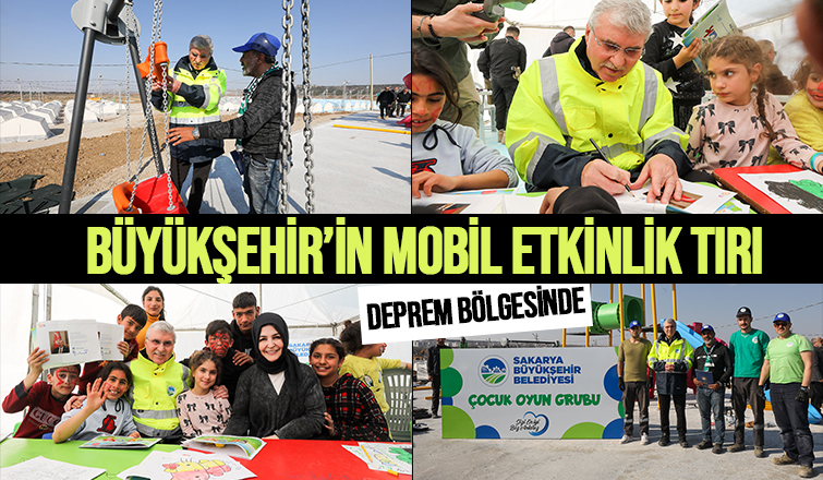 Başkan Yüce çocukların mutluluğunu paylaştı