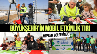 Başkan Yüce çocukların mutluluğunu paylaştı