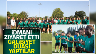 Başkan Yüce'den Sakaryaspor'a moral ziyareti