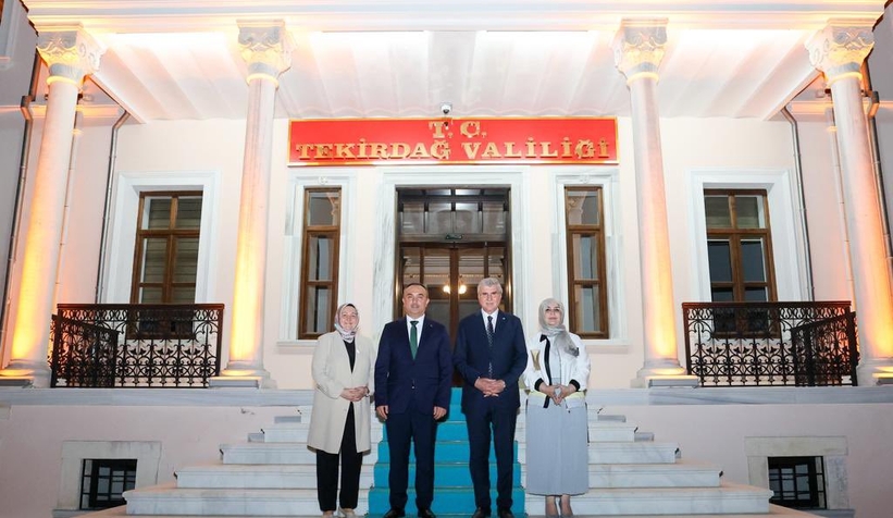 Başkan Yüce'den Vali Soytürk'e ziyaret