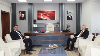 Başkan Yüce'den ziyaretler