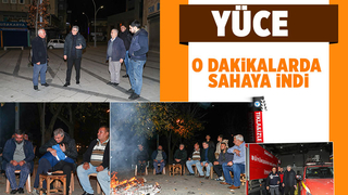 Başkan Yüce, deprem sonrası şehri adım adım dolaştı