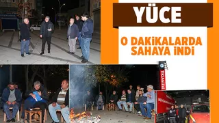 Başkan Yüce, deprem sonrası şehri adım adım dolaştı
