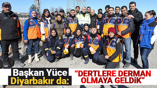 Başkan Yüce Diyarbakır’da