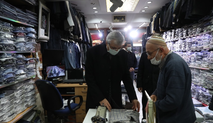 Başkan Yüce esnafın istek ve taleplerini dinledi