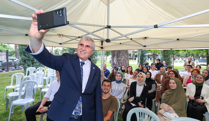 Başkan Yüce, Genç Atölye yaz dönemi açılışında konuştu