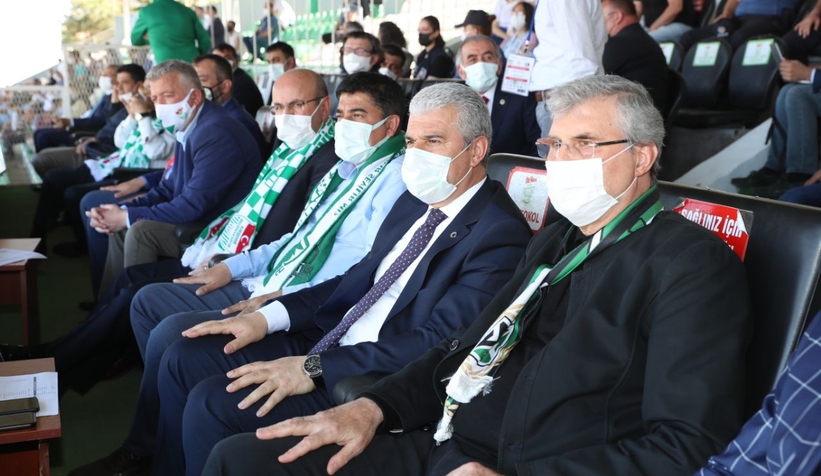 Başkan Yüce, Kırşehir’de Sakaryaspor’un yanındaydı