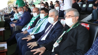 Başkan Yüce, Kırşehir’de Sakaryaspor’un yanındaydı