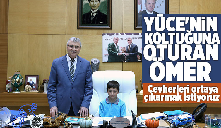 Başkan Yüce koltuğunu devretti!