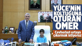 Başkan Yüce koltuğunu devretti!