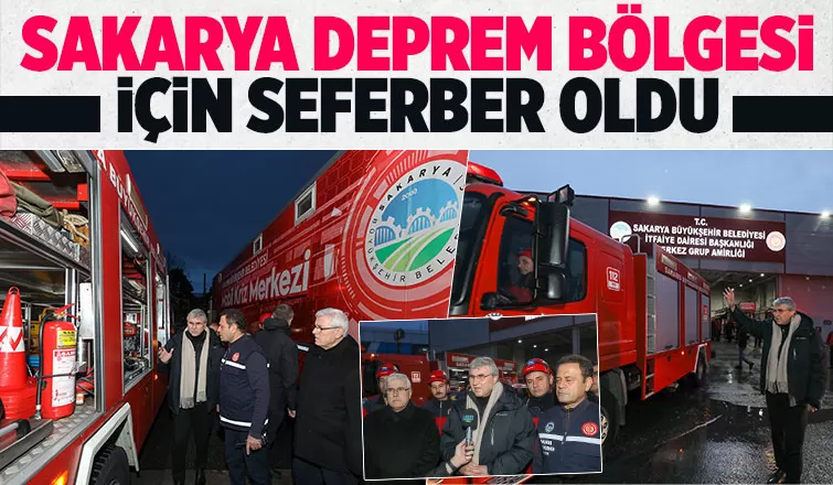 Başkan Yüce seferberlik çağrısı yaparak ekipleri yola çıkardı