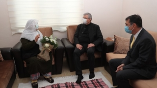 Başkan Yüce, şehit ve gazi annelerini unutmadı