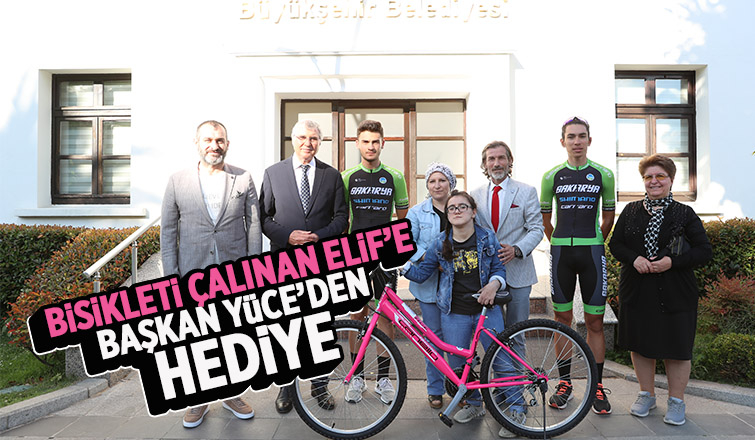 Başkan Yüce’den anlamlı hediye