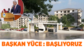 Başkan Yüce’den KONUT A.Ş. ve Şehir Kütüphanesi müjdesi