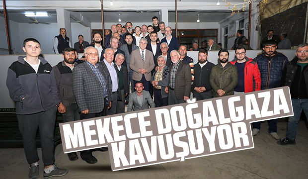 Başkan Yüce’den Mekece’ye müjdeli haber