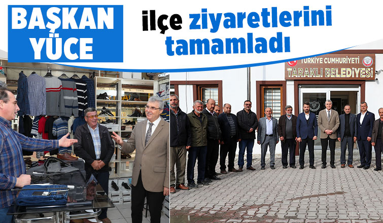 Başkan Yüce’den Pamukova ve Taraklı ziyareti