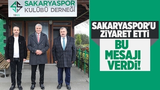 Başkan Yüce’den Sakaryaspor’a ziyaret