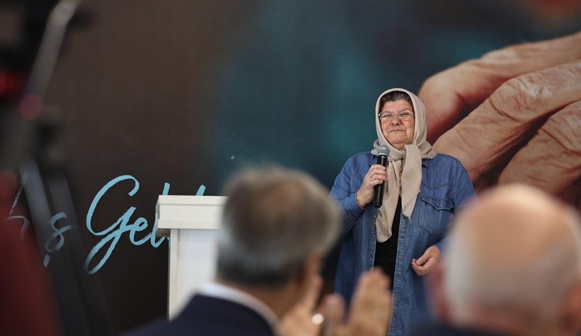 Başkan Yusuf Alemdar eli öpülesi büyüklerle