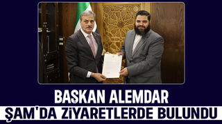 Başkan Yusuf Alemdar Şam'da