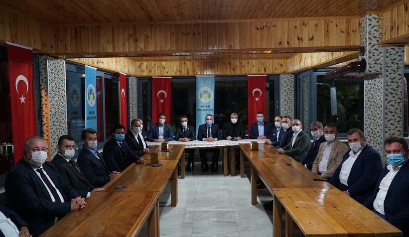 Başkanlar Akyazı'da bir araya geldi