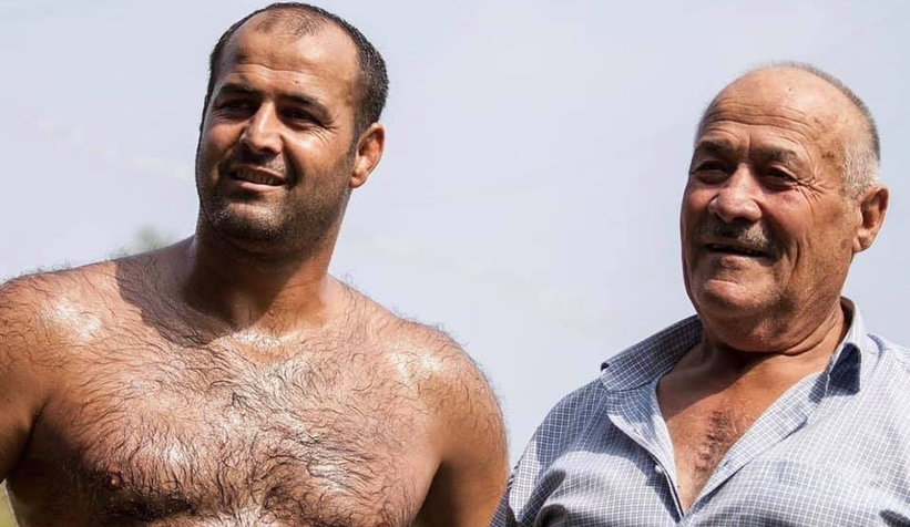 Başpehlivan Ümit Balta'nın baba acısı