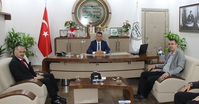Başsavcı Bölükbaşı'ndan, Baro Başkanı Burak'a ziyaret 