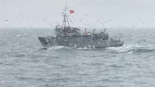 Batan gemi 51 metre derinlikte bulundu