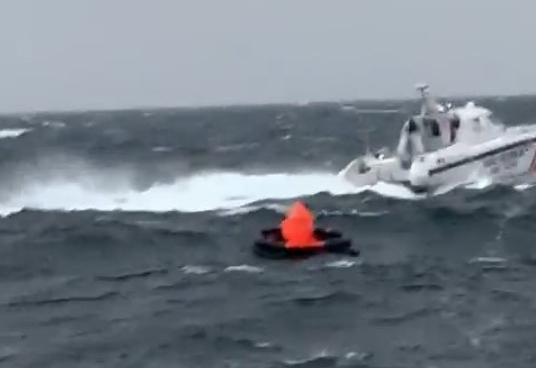 Batan gemi mermer yüklüymüş