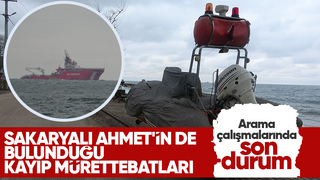 Batan geminin mürettebatını arama çalışmaları devam ediyor