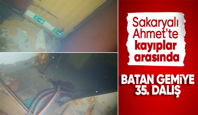 Batan gemiye 35. dalış yapıldı