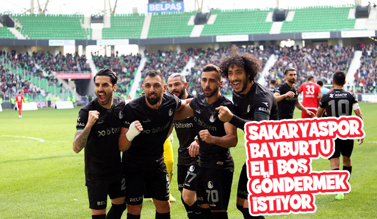 Bayburt maçında tek hedef galibiyet