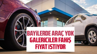 Bayide araç yok galeride vurgun var