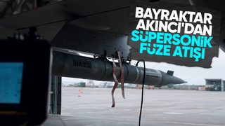 Bayraktar Akıncı süpersonik füze atışı testini geçti