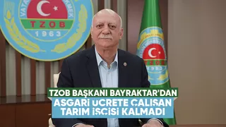 Bayraktar: Gençler tarıma teşvik edilmeli