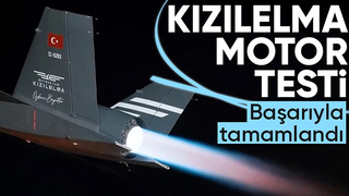 Bayraktar KIZILELMA PT-3'ün motor çalıştırma testi tamamlandı