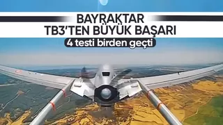 Bayraktar TB3 4 testi birden geçti
