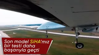 Bayraktar TB3 bir testi daha başarıyla tamamladı