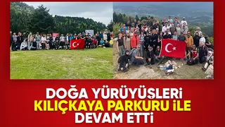 Bayram günü doğanın kalbine yolculuk