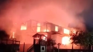 Bayram günü evsiz kaldılar