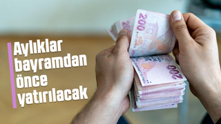 Bayram öncesi yatırılacak