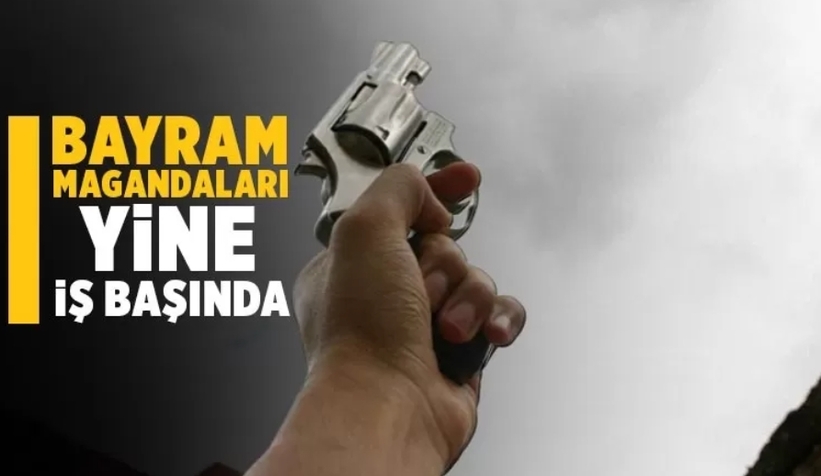 Bayram sabahı yine silahlı kutlama 