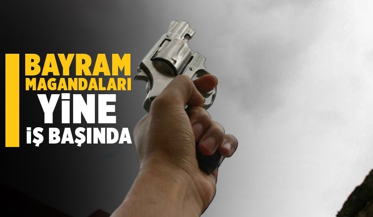 Bayram sabahı yine silahlı kutlama