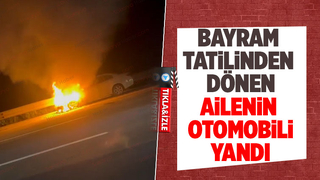 Bayram tatilinden dönerken kabusu yaşadılar