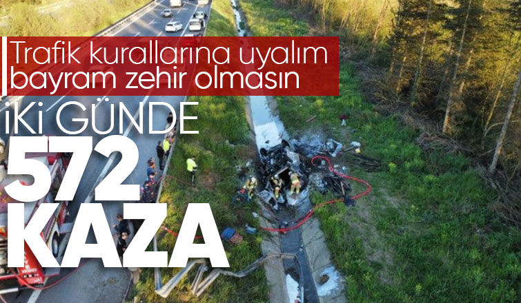 Bayram tatilinin ilk 2 gününde yaşanan kazalarda 12 kişi hayatını kaybetti