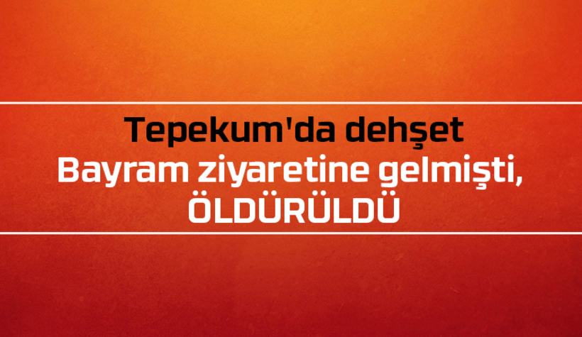 Bayram ziyaretine gelen Afgan genç öldürüldü