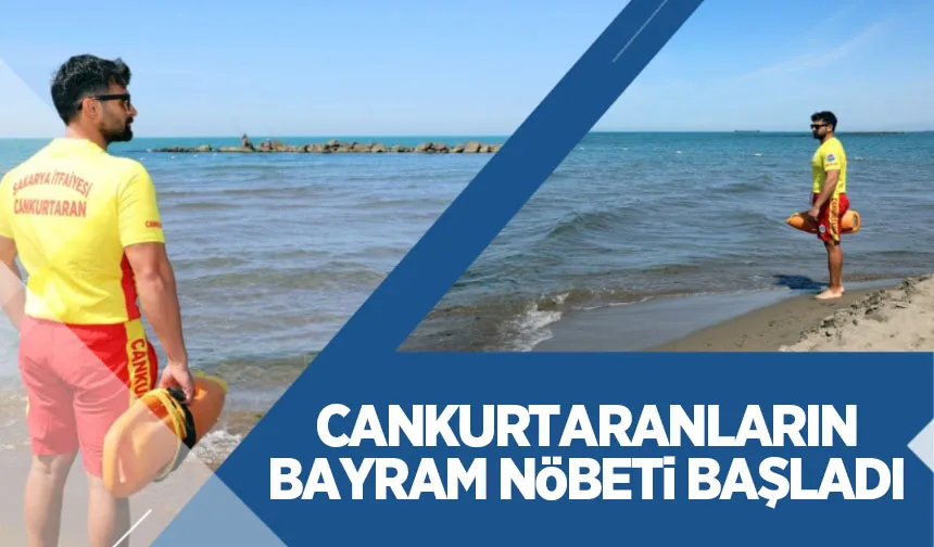 Bayramda cankurtaranların hayat nöbeti