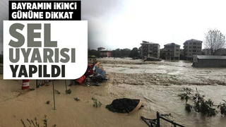 Bayramın ikinci günü Sakarya için kuvvetli yağış uyarısı