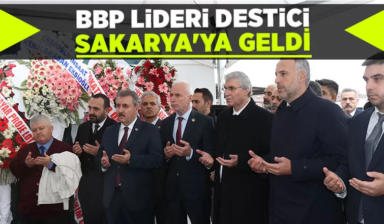 BBP Gnel Başkanı, partisinin il binasının açılışını yaptı