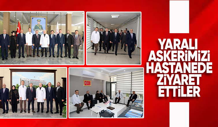 BBP Lideri Destici ve Yasin Kobal yaralı asker ve gazileri ziyaret etti