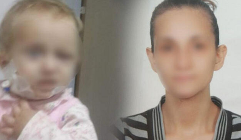 Bebeğini jiletle kesti, çamaşır suyu enjekte etti